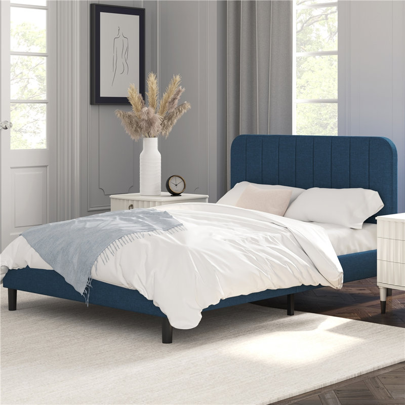 Latitude Run® Upholstered Bed & Reviews | Wayfair